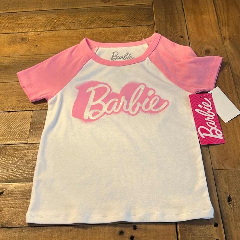 Barbie Girls Tee Shirt Size 7/8 or M